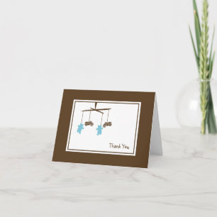 Carte De Remerciements Billet de Motorcycle Mobile Thank You