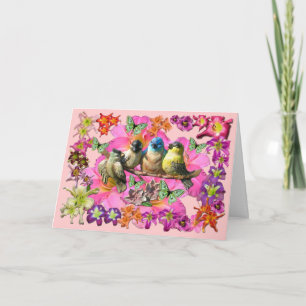 Carte De Remerciements Birds of a Feather