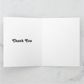 Carte De Remerciements Biscuits en forme de coeur pour la Saint-Valentin (Intérieur)