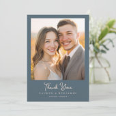 Carte De Remerciements Blossom and Vow Wedding (Debout devant)
