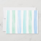 Carte De Remerciements Blue Boy Crème glacée arrose Anniversaire (Dos)