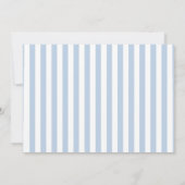 Carte De Remerciements Blue Coquette Seashells Baby Shower Photo (Dos)