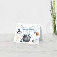 Blue Witch Little Boo Baby shower