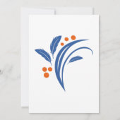 Carte De Remerciements Bluebird (Dos)