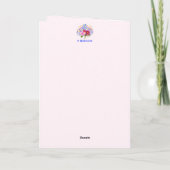 Carte De Remerciements Blumenstrauss Valentine's Greeting Card (Dos)