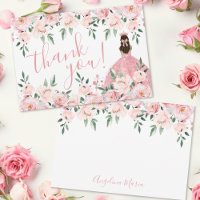 Blush Rose Floral Quinceañera