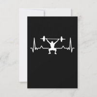 Bodybuilding Heartbeat Line Drôle cadeau
