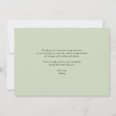 Carte De Remerciements Boho Aquarelle Poted Houseplants Graduation (Dos)