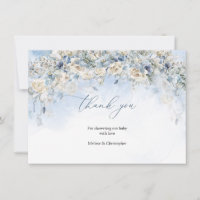 Boho bleu poussiéreux fleurs blanc roses eucalyptu