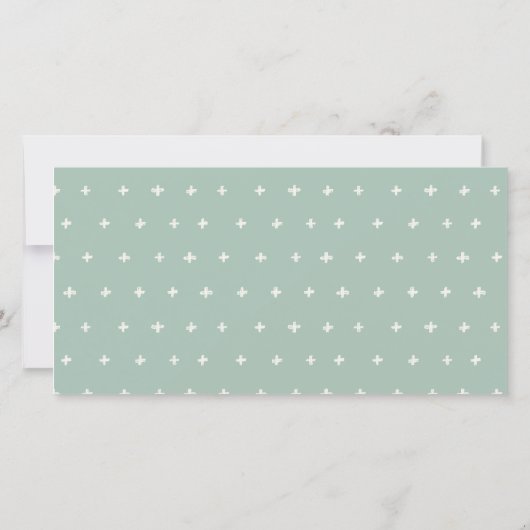 Carte De Remerciements Boho Botanique Orange Citrus Enregistrer la date I (Dos)