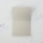 Carte De Remerciements Boho Chic Mandala Indian Elegant Black Wedding (Intérieur)