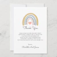 Boho Watercolor Rainbow Baby shower