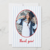 Carte De Remerciements Boilin’ Over with Thanks Crawfish Graduation Photo (Devant)