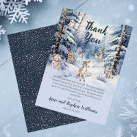 Bois Bébé Animaux Hiver Baby shower garçon