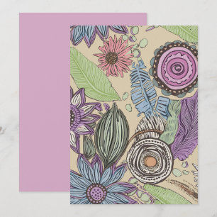 Carte De Remerciements Bonheur Botanique