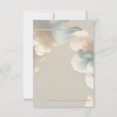 Carte De Remerciements Bonheur Éthéré (Dos)