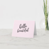 Bonjour beau texte de script
