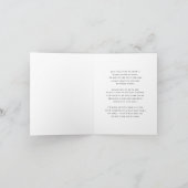 Carte De Remerciements Bonjour bébé | Baby shower Sunshine Boho (Intérieur)