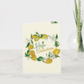 Carte De Remerciements Bonjour Sunshine (Devant)