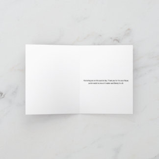 Carte De Remerciements Bonne fête des anciens combattants