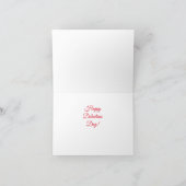 Carte De Remerciements Bonne fête des Dalentines ! (Intérieur)