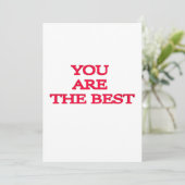 Carte De Remerciements Bonne fête des pères (Debout devant)