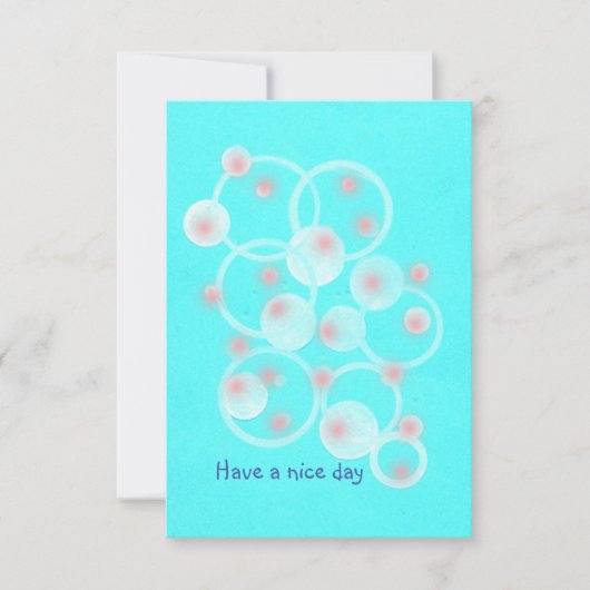 Carte De Remerciements Bonne journée (Devant)