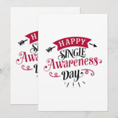 Carte De Remerciements Bonne Journée de sensibilisation unique (Devant / Derrière)