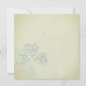 Carte De Remerciements "Bonne Saint Patrick's Day" écrit à la main que (Dos)