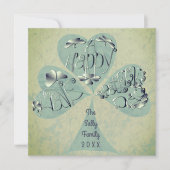 Carte De Remerciements "Bonne Saint Patrick's Day" écrit à la main que (Devant)