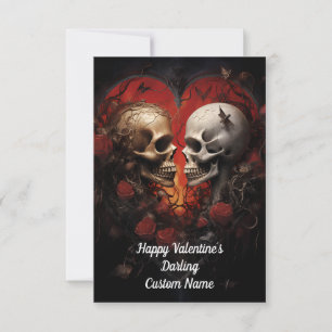 Carte De Remerciements Bonne Saint Valentin's Darling Love