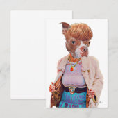 Carte De Remerciements Boston So Fancy Note Card (Devant / Derrière)