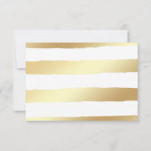 carte de remerciements botanique des fleurs d'or b (Dos)