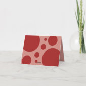 Carte De Remerciements Bougies et fraises Anniversaire (Dos)