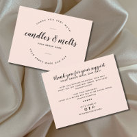 Bougies modernes et fonte des petites entreprises