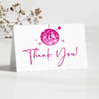 Boule rose étincelante Disco fête d'anniversaire