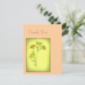 Carte De Remerciements Bouquet 2 (Debout devant)