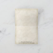 Carte De Remerciements Bouquet de jarres en grès rustique avec tourbillon (Intérieur)