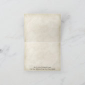 Carte De Remerciements Bouquet rustique de jarres de maçon avec tourbillo (Intérieur)