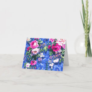 Carte De Remerciements Bouquets avec des roses