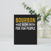 Carte De Remerciements Bourbon Magic Les gens qui s'amusent avec l'eau Br (Debout devant)