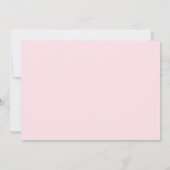 Carte De Remerciements Boutique Bow rose Anniversaire Photo (Dos)