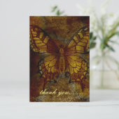 Carte De Remerciements Bouton Artsy ou (Debout devant)