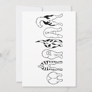 Carte De Remerciements Boutons de chien