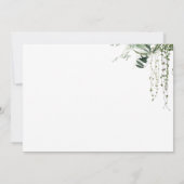 Carte De Remerciements Boy Adventure Woodland Green (Dos)