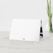 Carte De Remerciements Brunette Cowboy Fête d'anniversaire de l'Ouest (Dos)