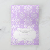 Carte De Remerciements Brunette Première Communion "Merci" (Intérieur)