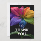 Carte De Remerciements 🌈 Budget de mariage (Devant)