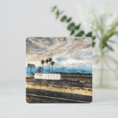 Carte De Remerciements Budget Inn Tulare (Debout devant)