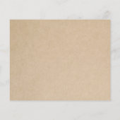 Carte de remerciements budgétaire de sympathie fun (Dos)